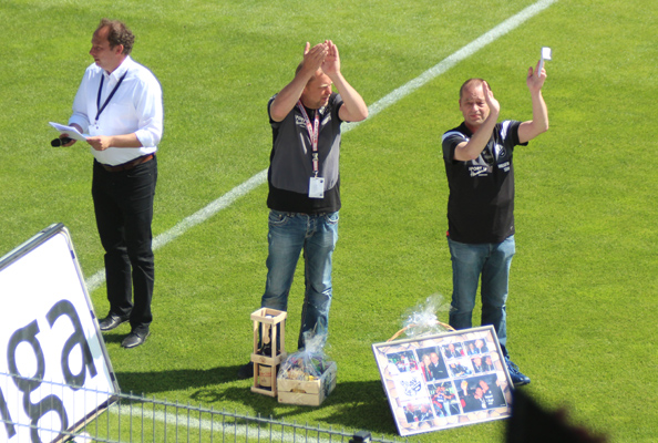 Verabschiedung der Fanbeauftragten