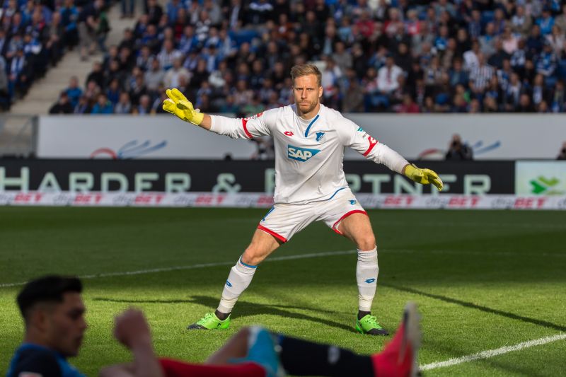 TSG-Keeper Oliver Baumann kann sich auf ein arbeitsintensives Match einstellen