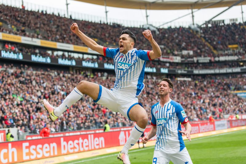 Ausgelassener Torjubel beim Nadiem Amiri. Auf weitere Treffer des 1899-Eigengewächs können sich die Hoffenheim-Fans weiter freuen.