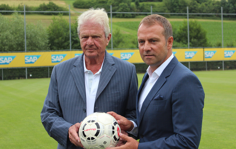 Dietmar Hopp und Hansi Flick