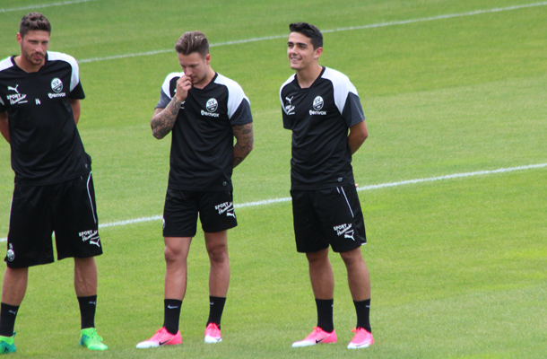 Eroll Zejnullahu (re.) kommt auf Leihbasis von Union Berlin