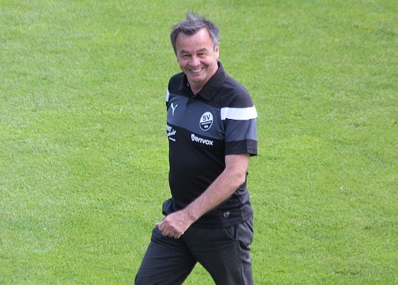 Otmar Schork ist von den bisherigen Eindrücken des Trainignslager sehr zufrieden