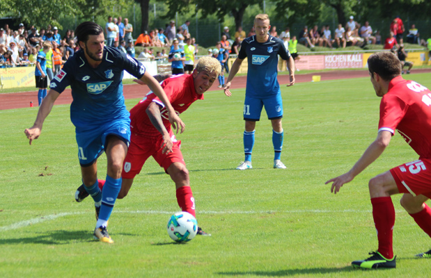 Neuzugang Grillitsch in seinem ersten Spiel für die TSG