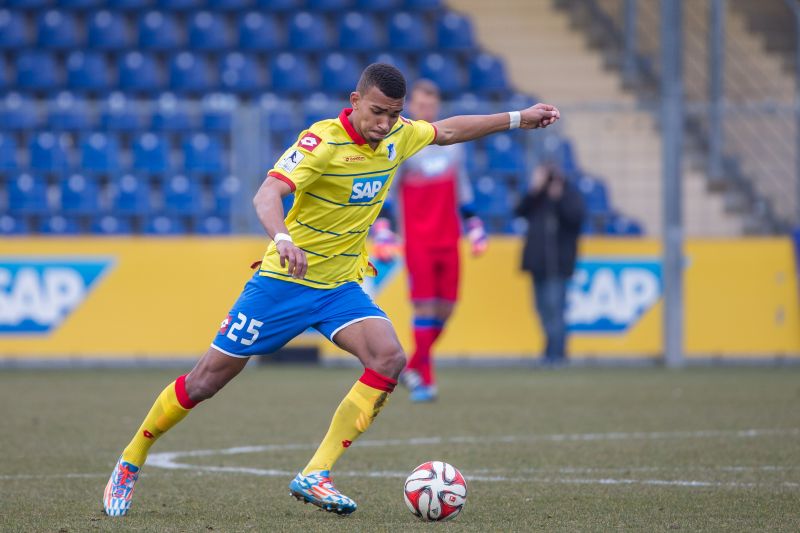 Kevin Akpoguma in Aktion bei einem Spiel für die Hoffenheimer U19