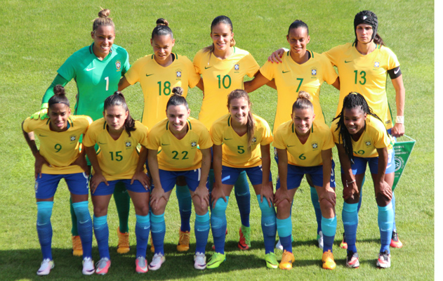 Brasilianische Startformation