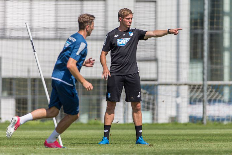 Julian Nagelsmann: Immer zu 100% engagiert beim Training