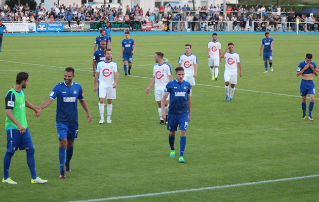 Gang in die Halbzeitpause