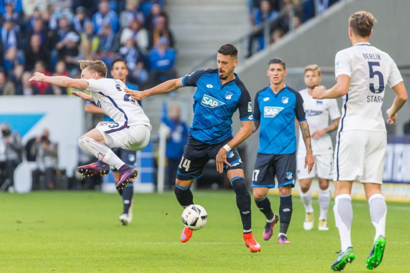 Sandro Wagner köpfte gegen Braga zwar das Hoffenheimer Premierentor, blieb aber ansonst blass.