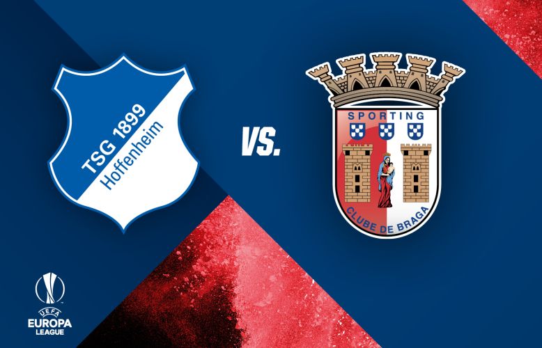 1. Europa League Spiel der TSG Hoffenheim heute um 19:00 Uhr gegen Sporting Braga