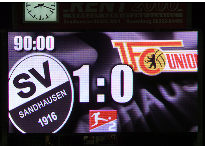 Zum vierten Mal in dieser Saison siegt der SVS mit 1:0 am Hardtwald