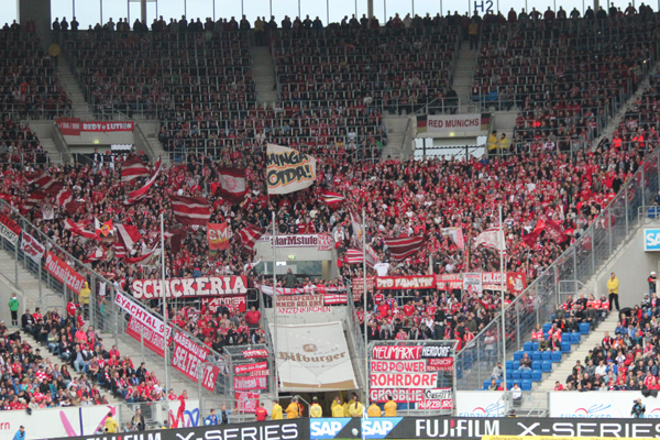 Bayern-Fanblock