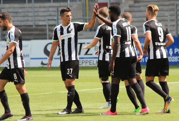 Torjubel beim SV Sandhausen