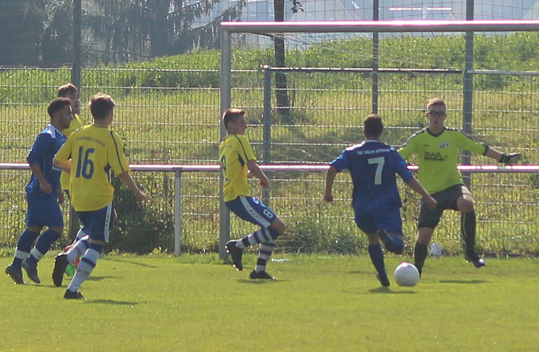 Weinheim erzielt einen weiteren Treffer