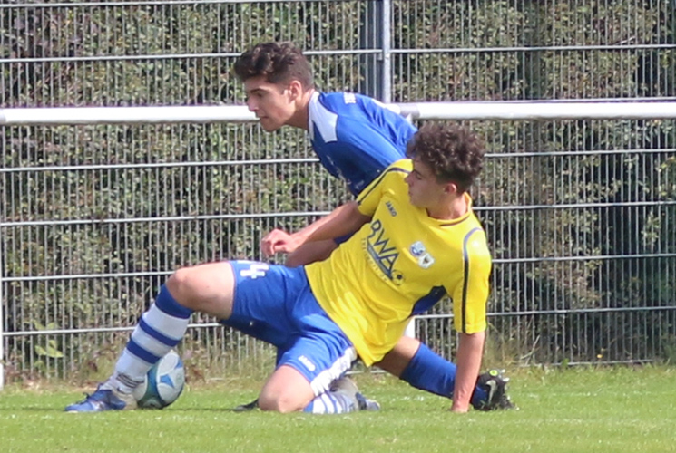 Michael Rohfleisch im Zweikkampf