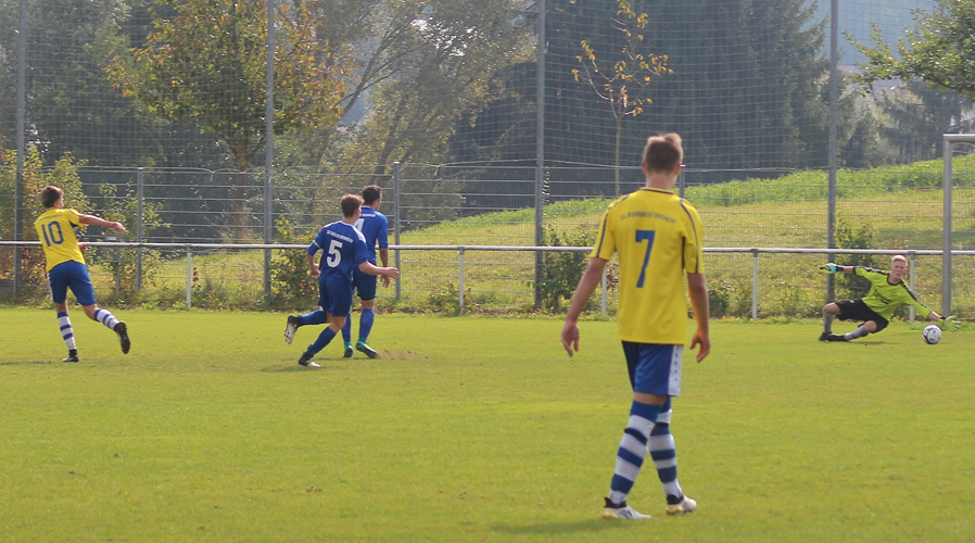 Joscha Rupp erzielt den zweiten SG-Treffer