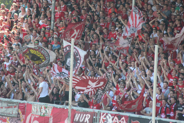 Fanblock des 1. FCK
