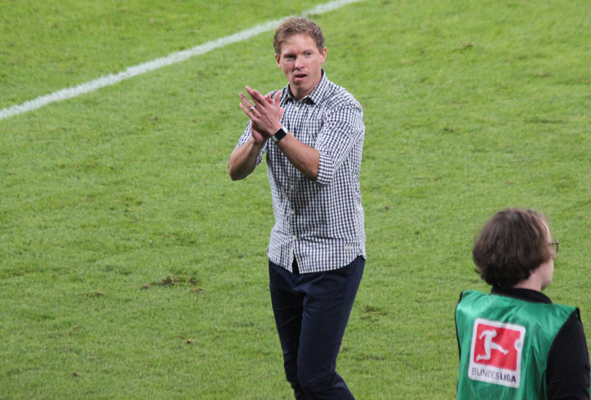 Julian Nagelsmann bedankt sich bei den Fans für deren Unterstützung