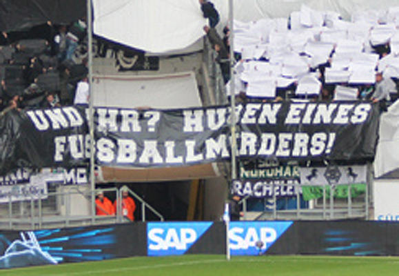 Beschämender Banner