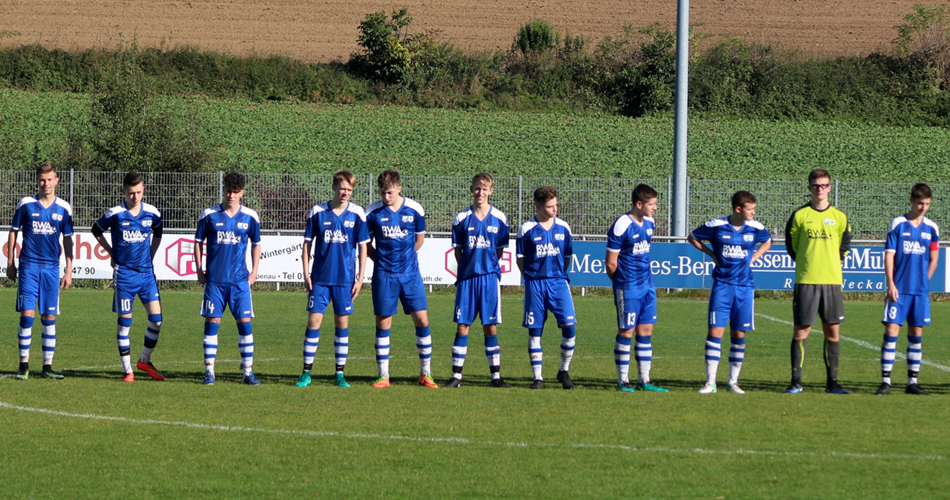 Startformation der SG Rohrbach/Sinsheim