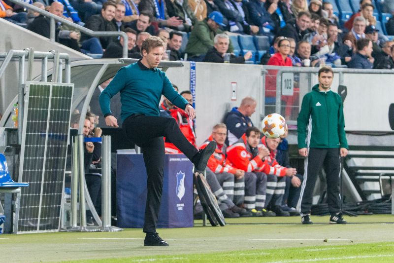 Gekonnte Ballannahme von Nagelsmann