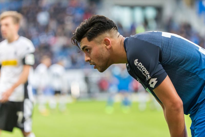 Durchschnaufen bei Nadiem Amiri. Auch er musste aufgrund der zuletzten vielen Pflichtspiele pausieren.