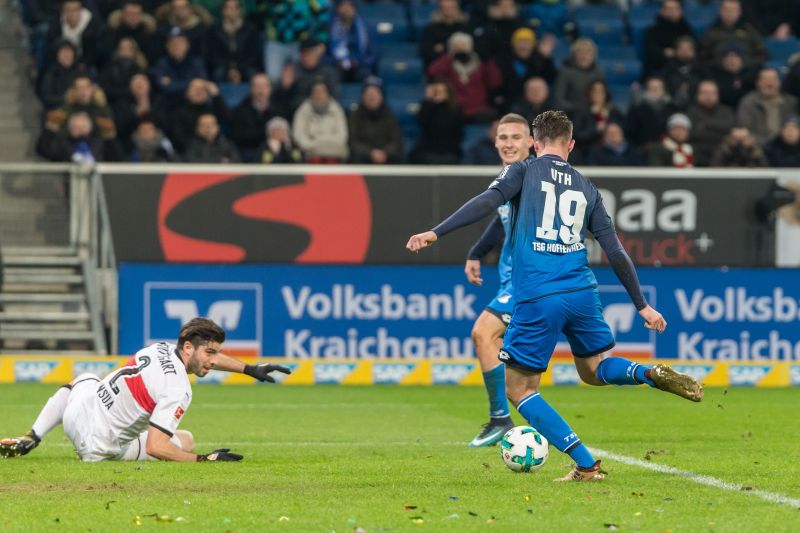 Uth erzielt das Tor des Tages