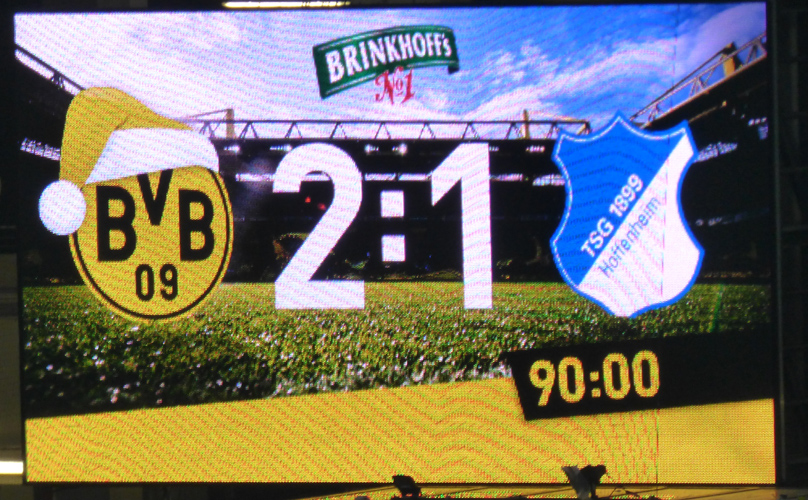 Ein Endergebnis, das nicht ganz dem Spielverlauf entspricht