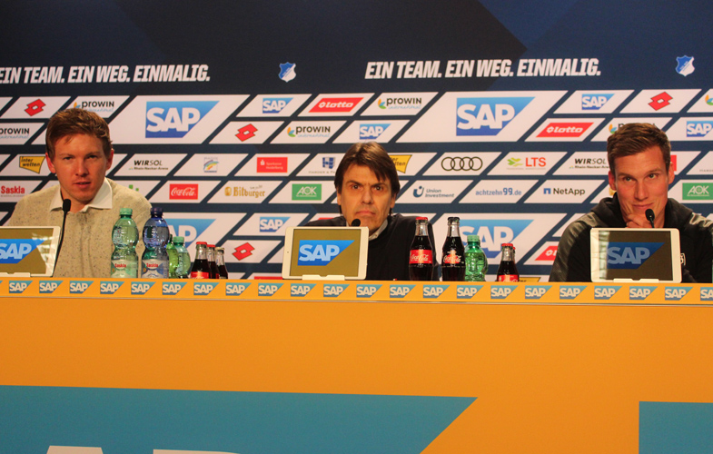 Pressekonferenz nach der Partie