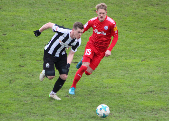 Linsmayer im Laufduell