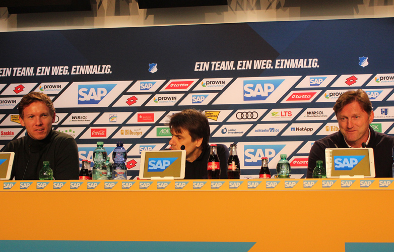 Pressekonferenz nach dem Spiel