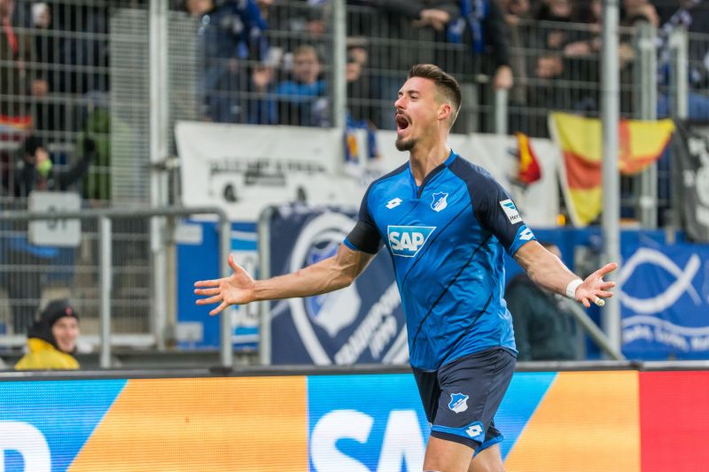 Sandro Wagner nach einem Torerfolg