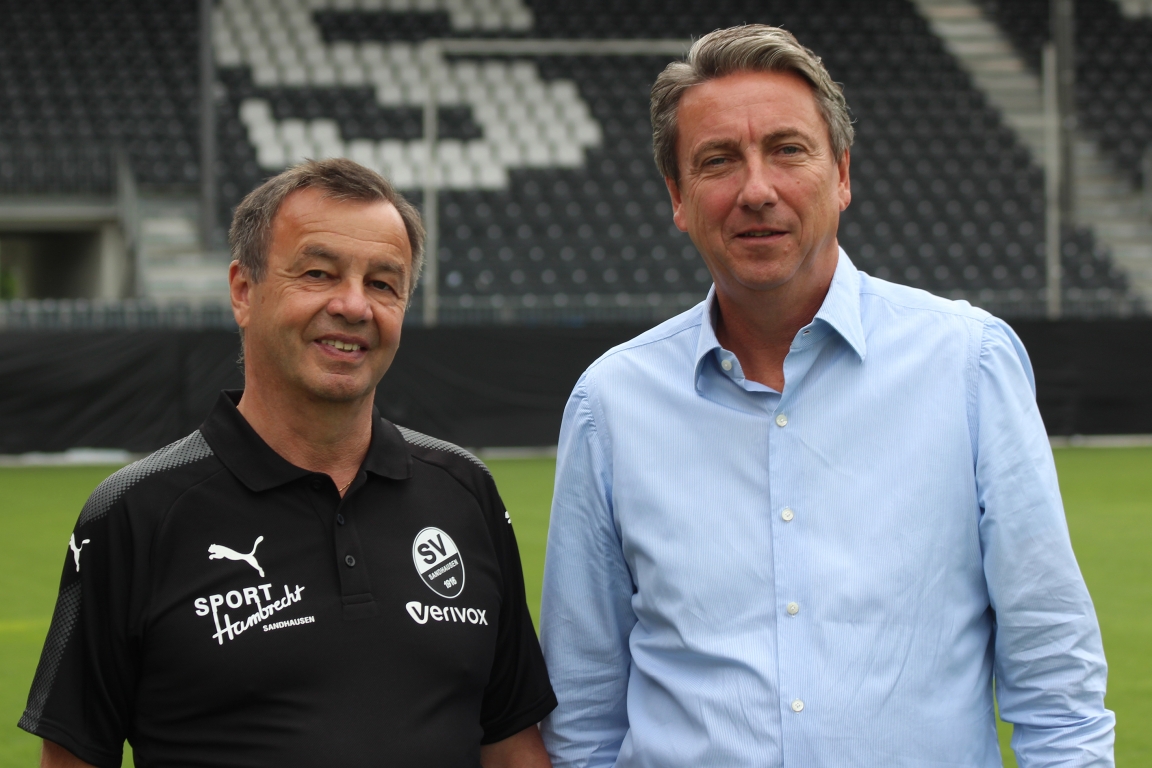 Otmar Schork (li.) und Jürgen Machmeier, die beiden Macher am Hardtwald