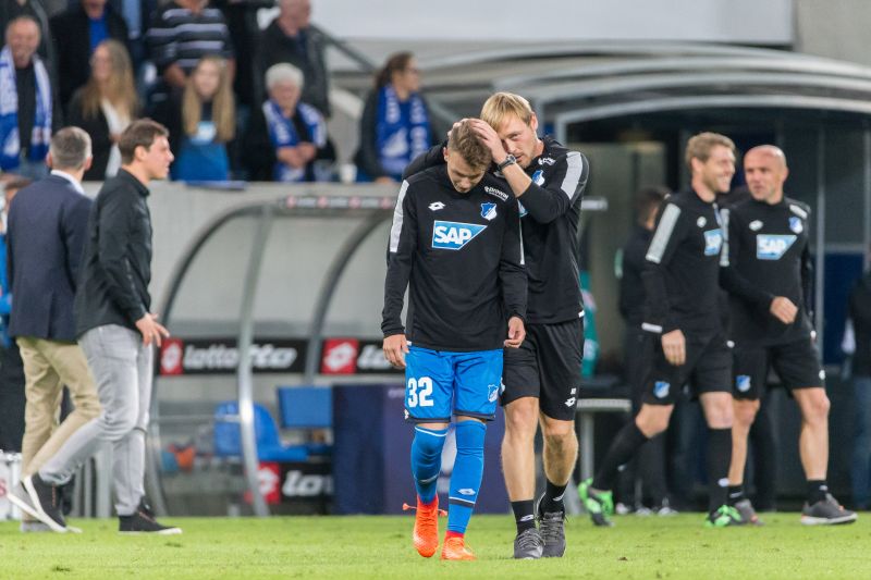 Dennis Geiger und Co-Trainer Matthias Kaltenbach