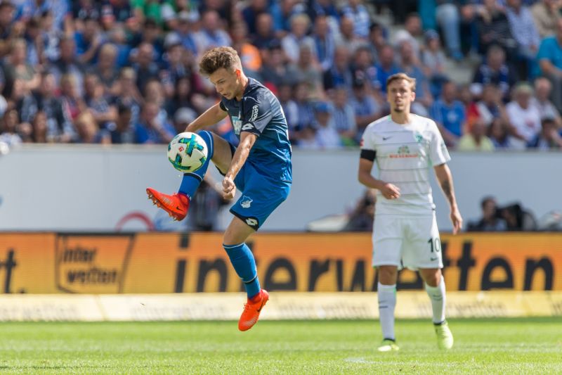 Geiger kam in der Hinrunde 2017/18 bereits auf 13 Bundesligaeinsätze