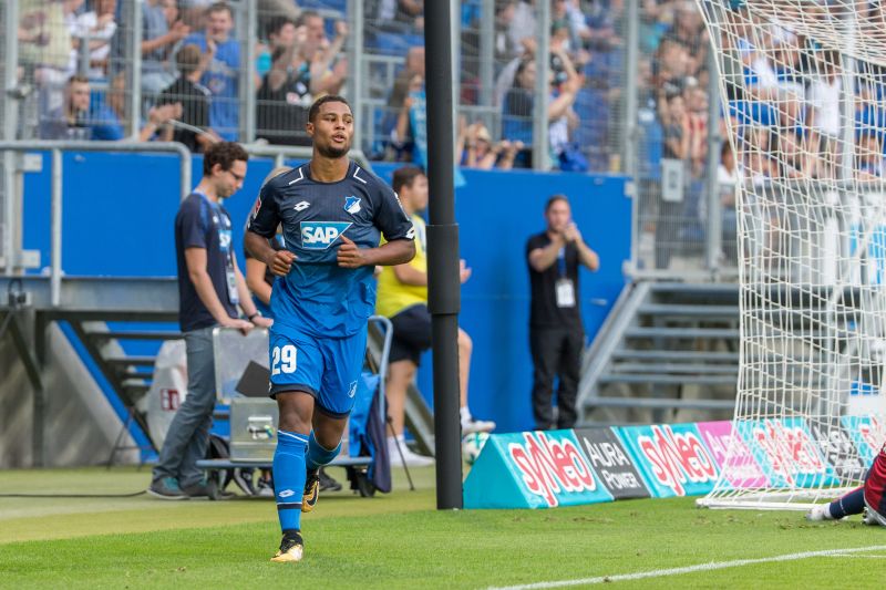 Serge Gnabry in Aktion