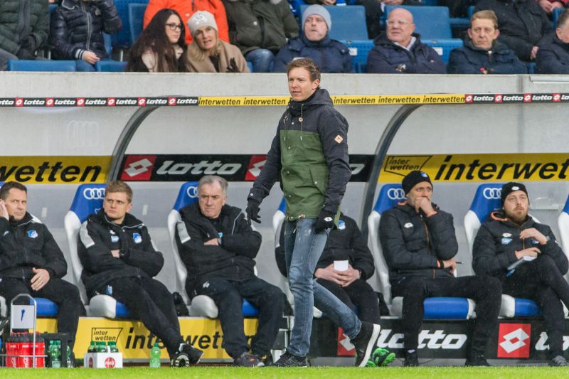 Trainer Julian Nagelsmann hofft in den nächsten Partien gegen direkte Tabellennachbarn auf eine sportliche Kehrtwende