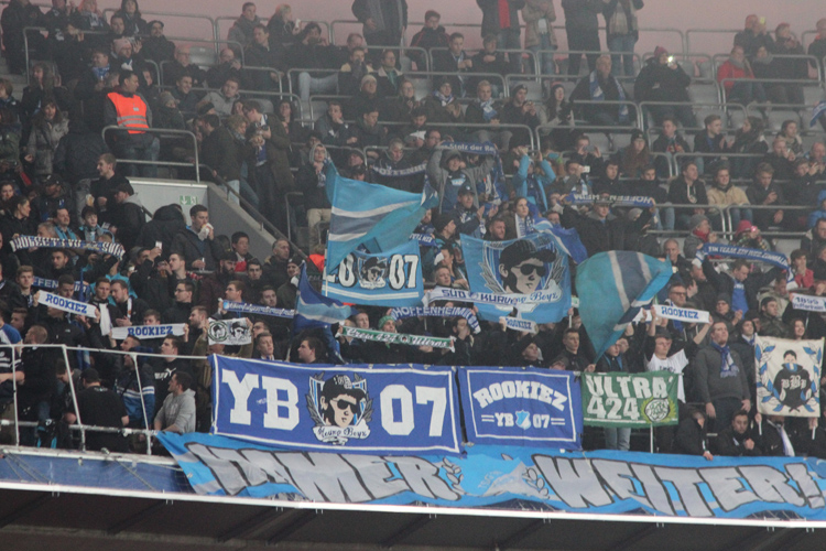 Die TSG-Fans gaben ihr bestes