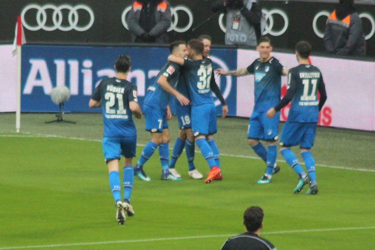 Torjubel bei den Hoffenheimern