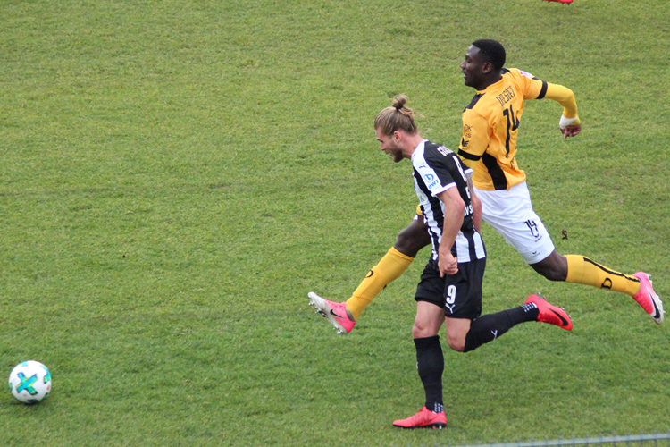 Laufduell von Gislason und Mlapa