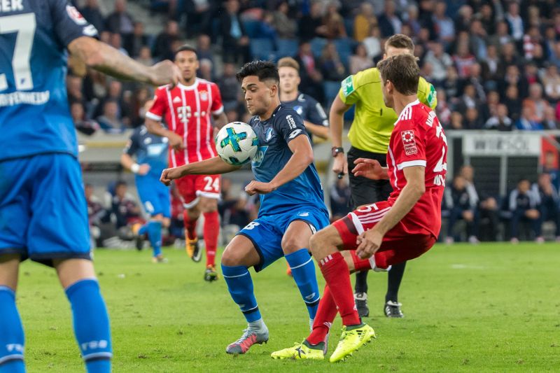 Amiri im Duell mit Müller