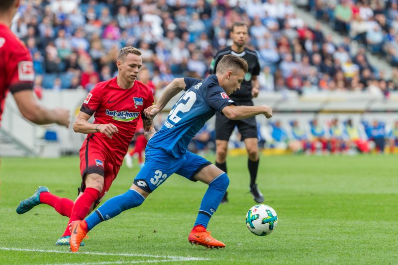 Geiger enteilt seinem Gegenspieler