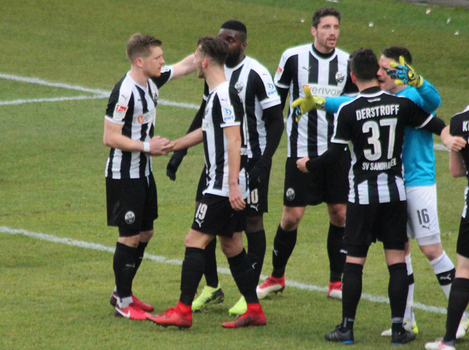 Torjubel beim SVS