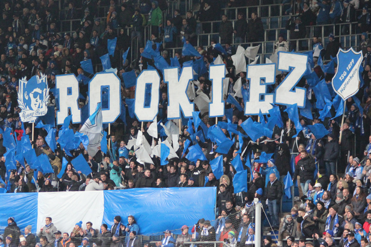 Fan-Choreo der Rookiez in der Südkurve