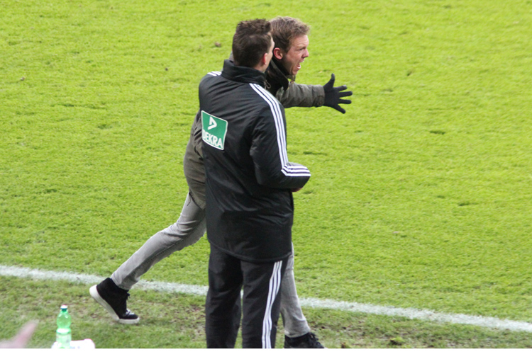 TSG-Trainer Julian Nagelsmann kann es nicht fassen