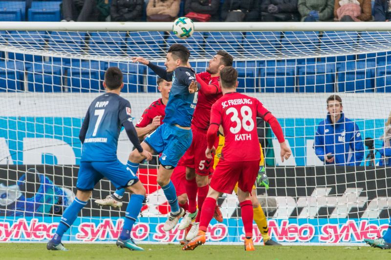 Spielsszene aus dem Baden-Derby