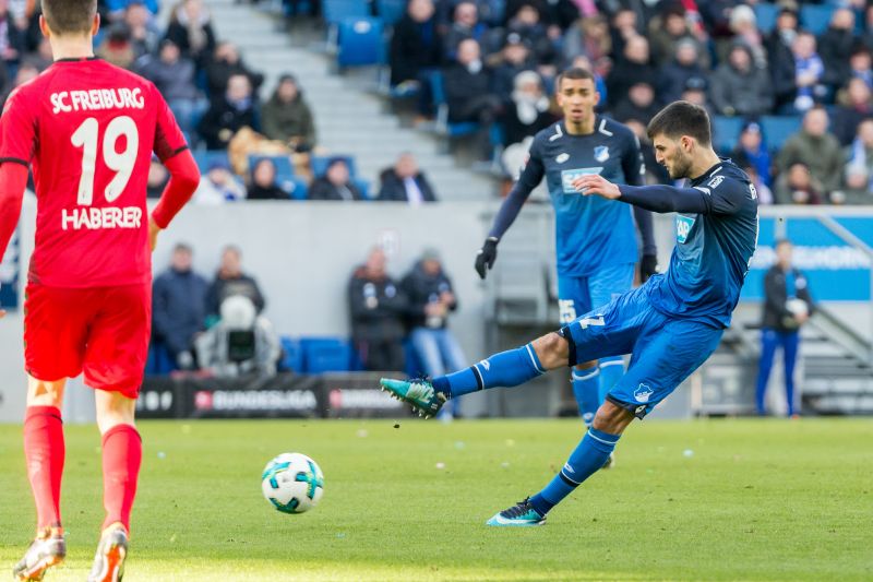 Spielsszene aus dem Baden-Derby