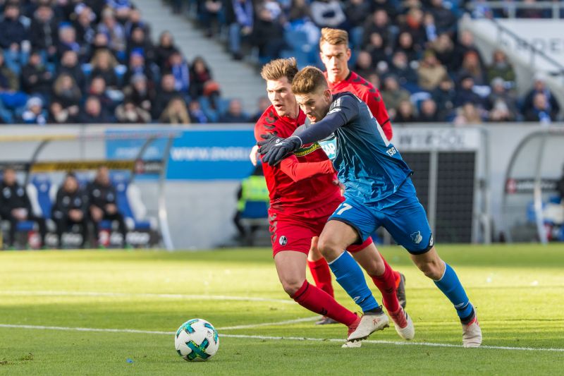Spielsszene aus dem Baden-Derby