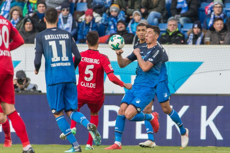 Spielsszene aus dem Baden-Derby