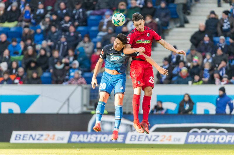Spielsszene aus dem Baden-Derby