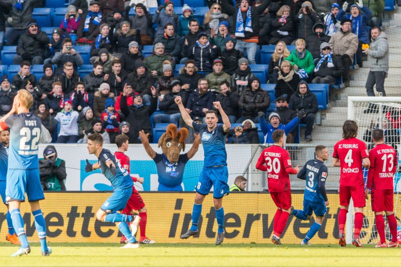 Spielsszene aus dem Baden-Derby